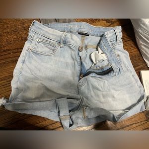 American Eagle High Rise Shortie Shorts